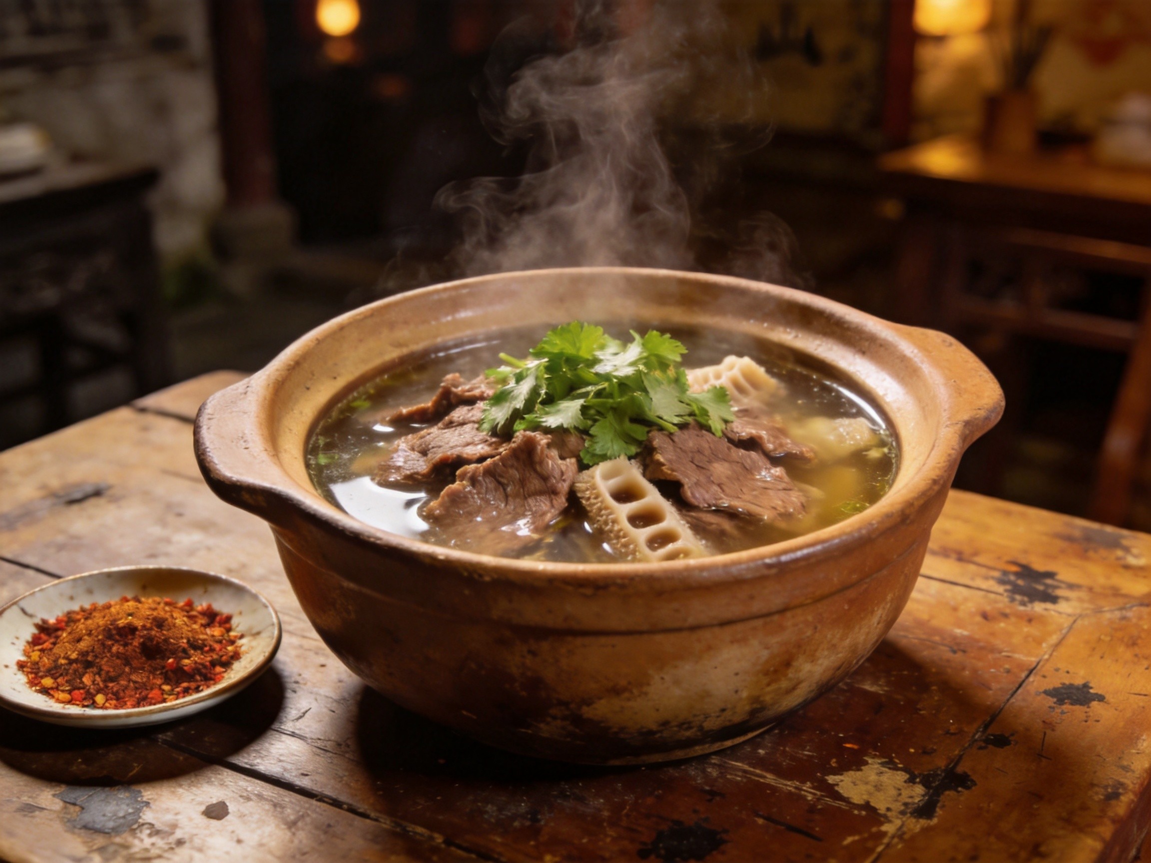 Qiaojiao Beef Soup