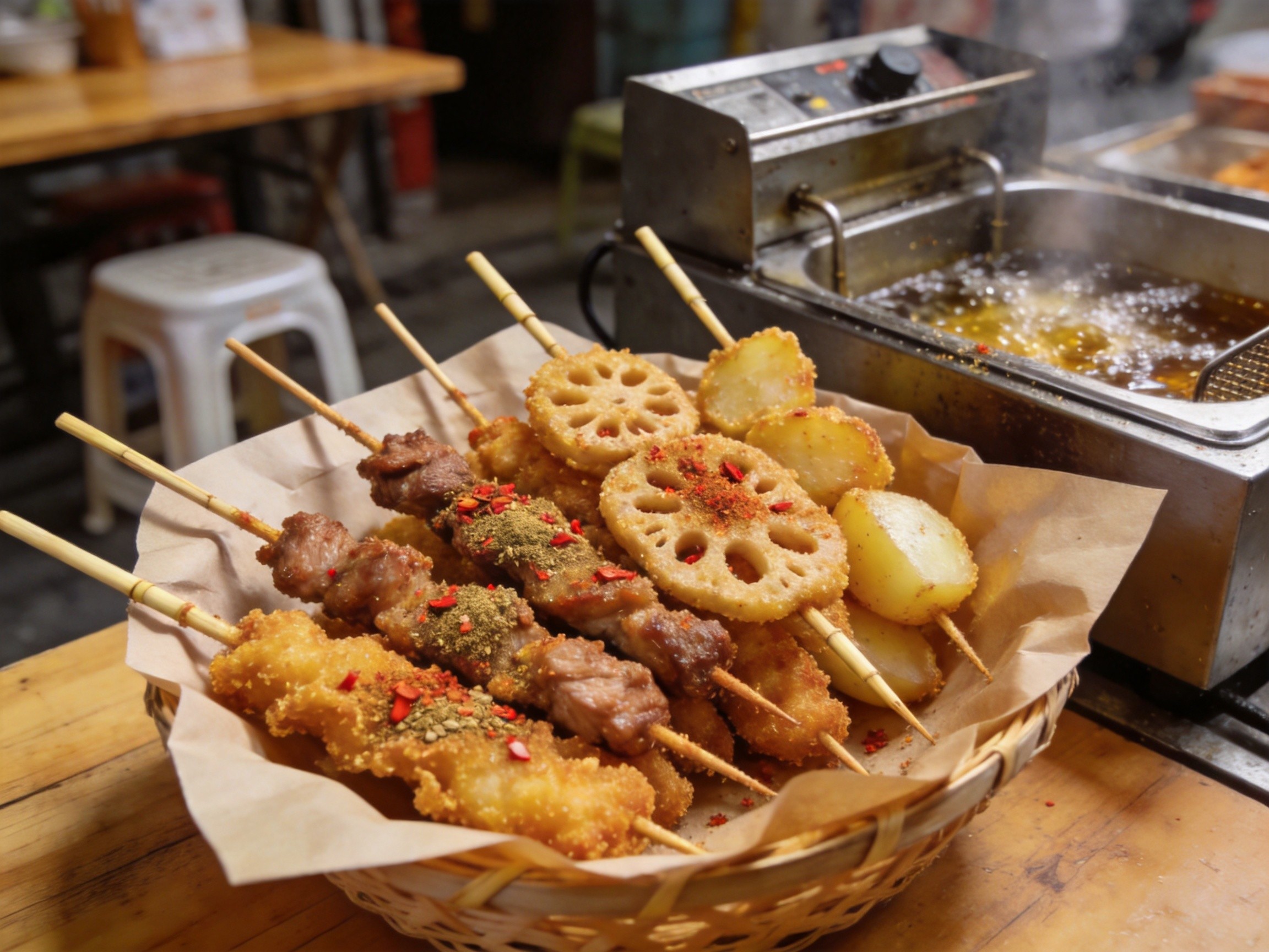 Fried Skewers